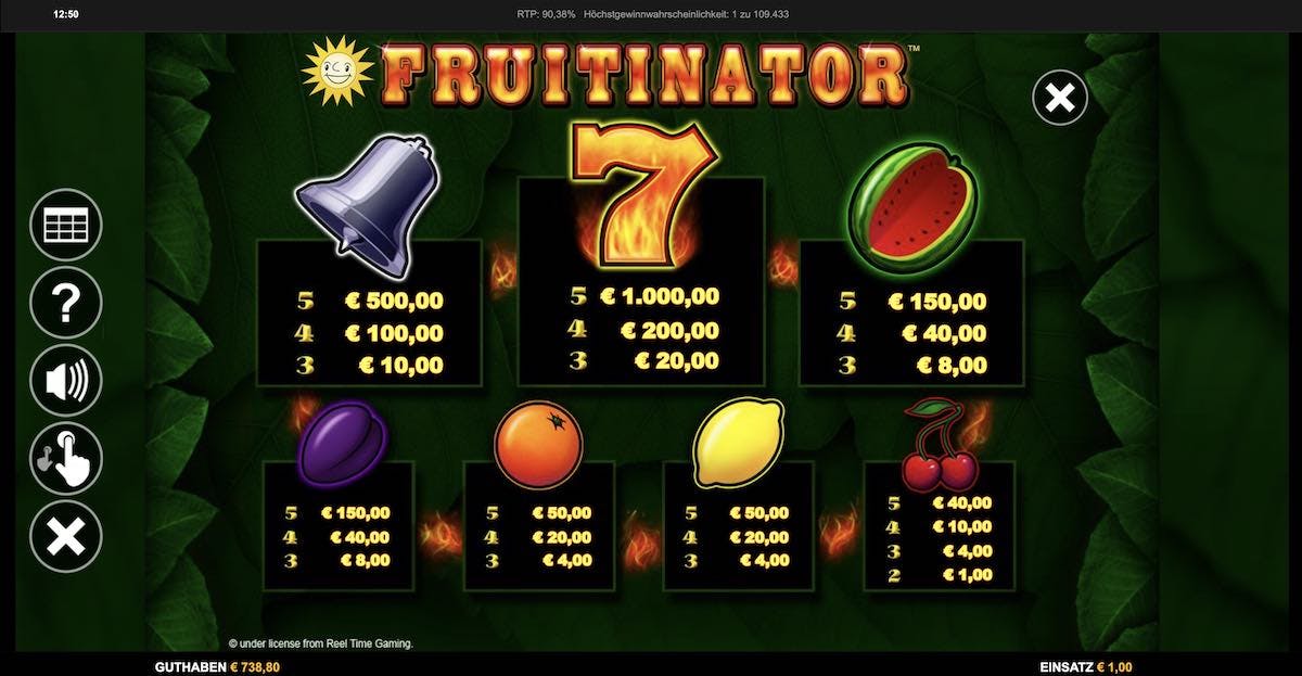 fruitinator-online-slot-paytable