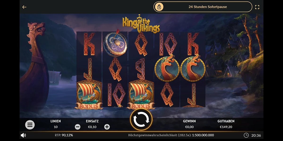 Online Slot King of the Vikings