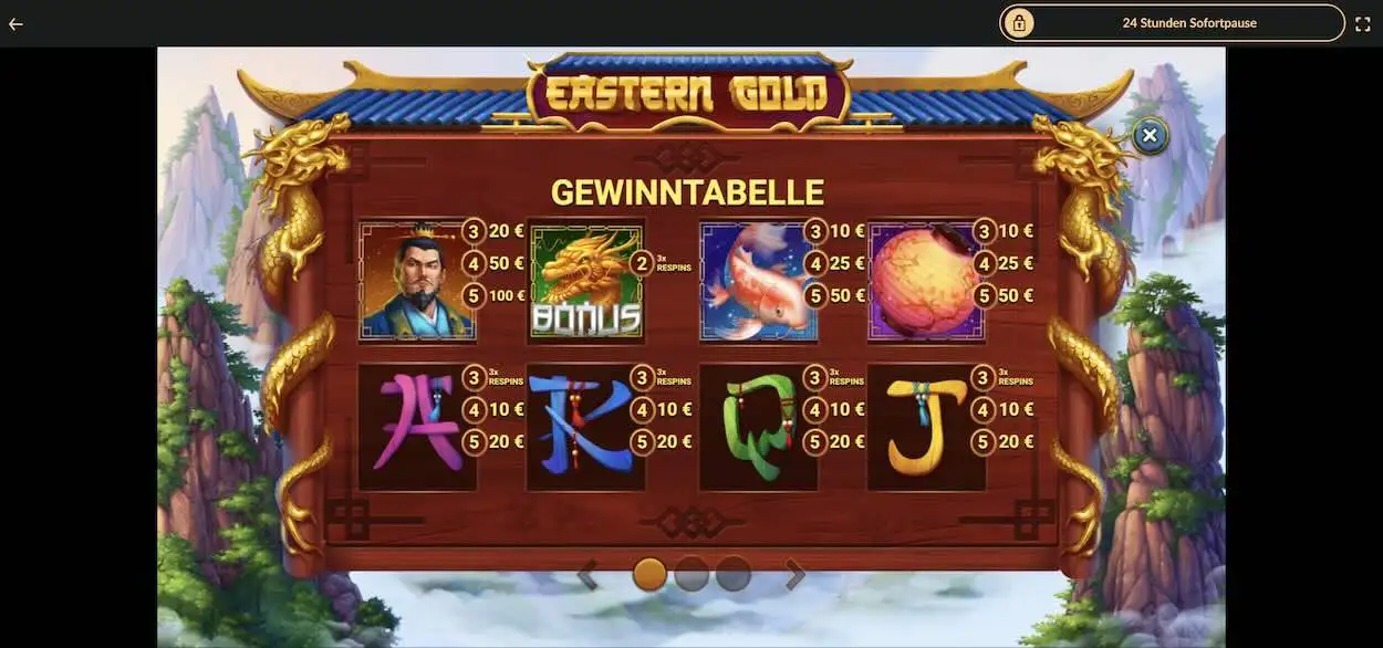 eastern-gold-paytable