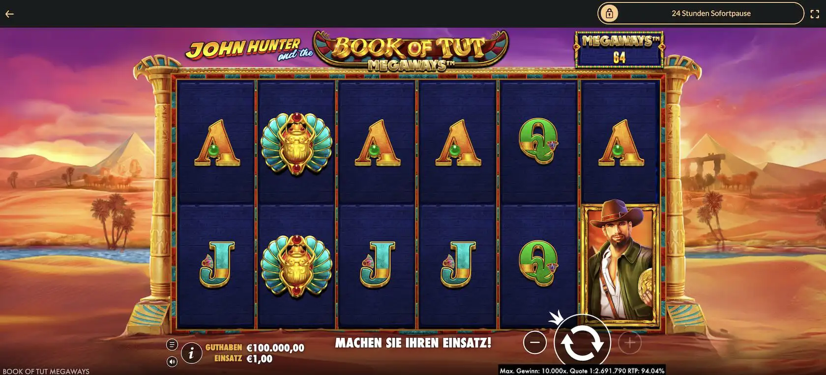 book-of-tut-megaways-demo