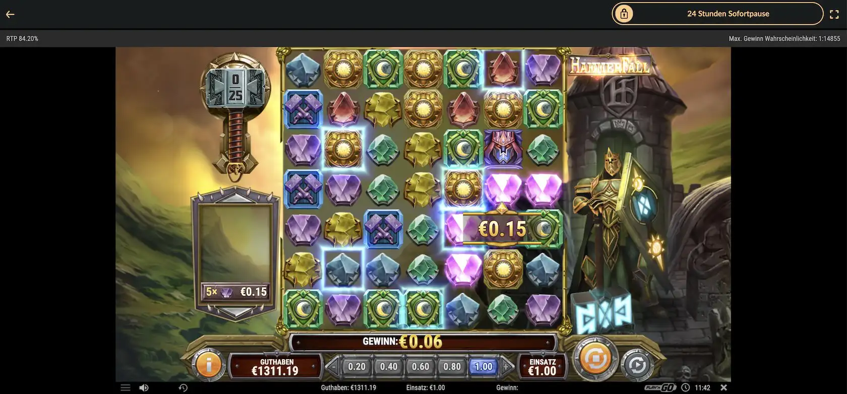 hammerfall-casino-gewinn