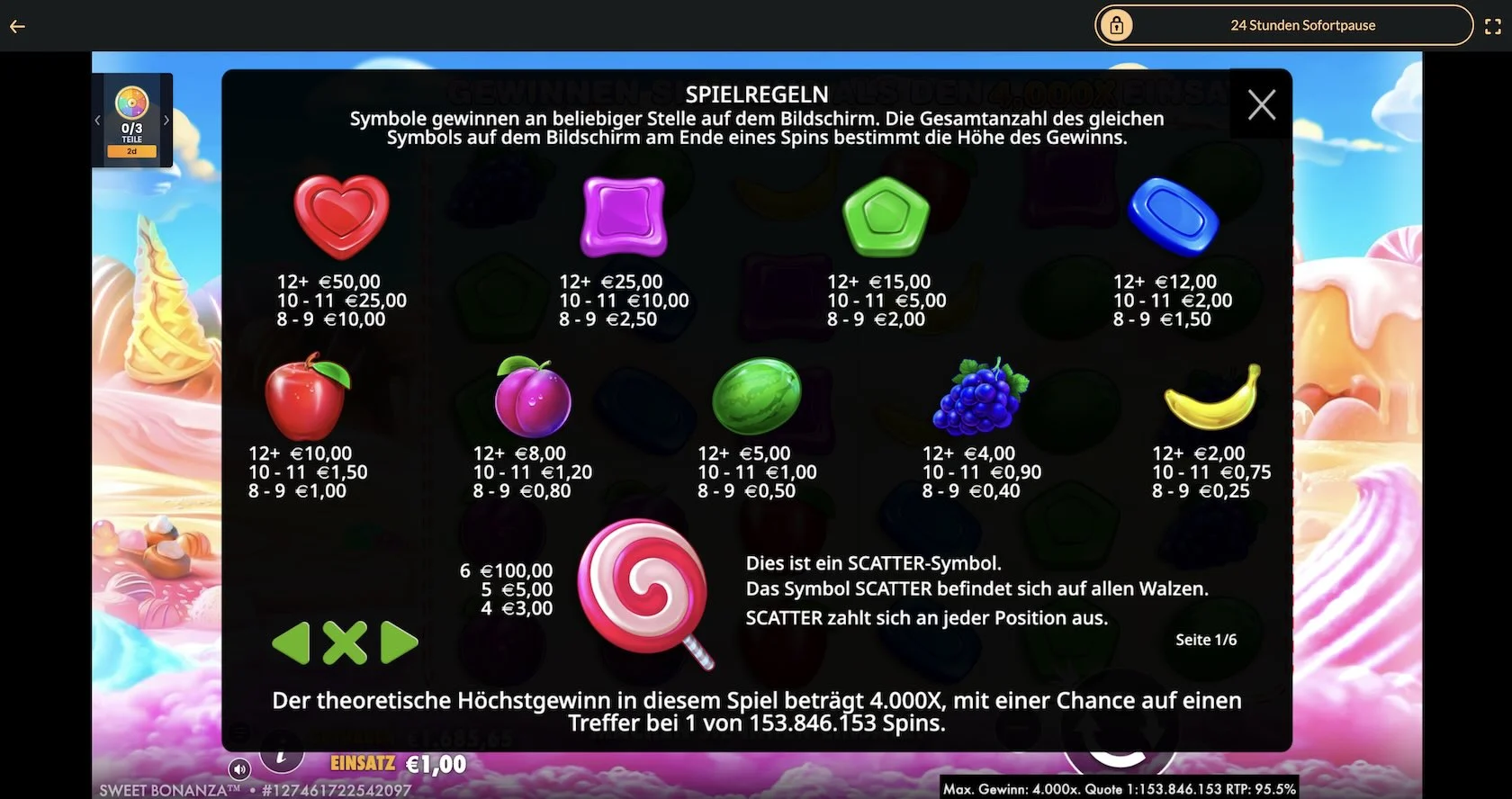 sweet-bonanza-auszahlungstabelle