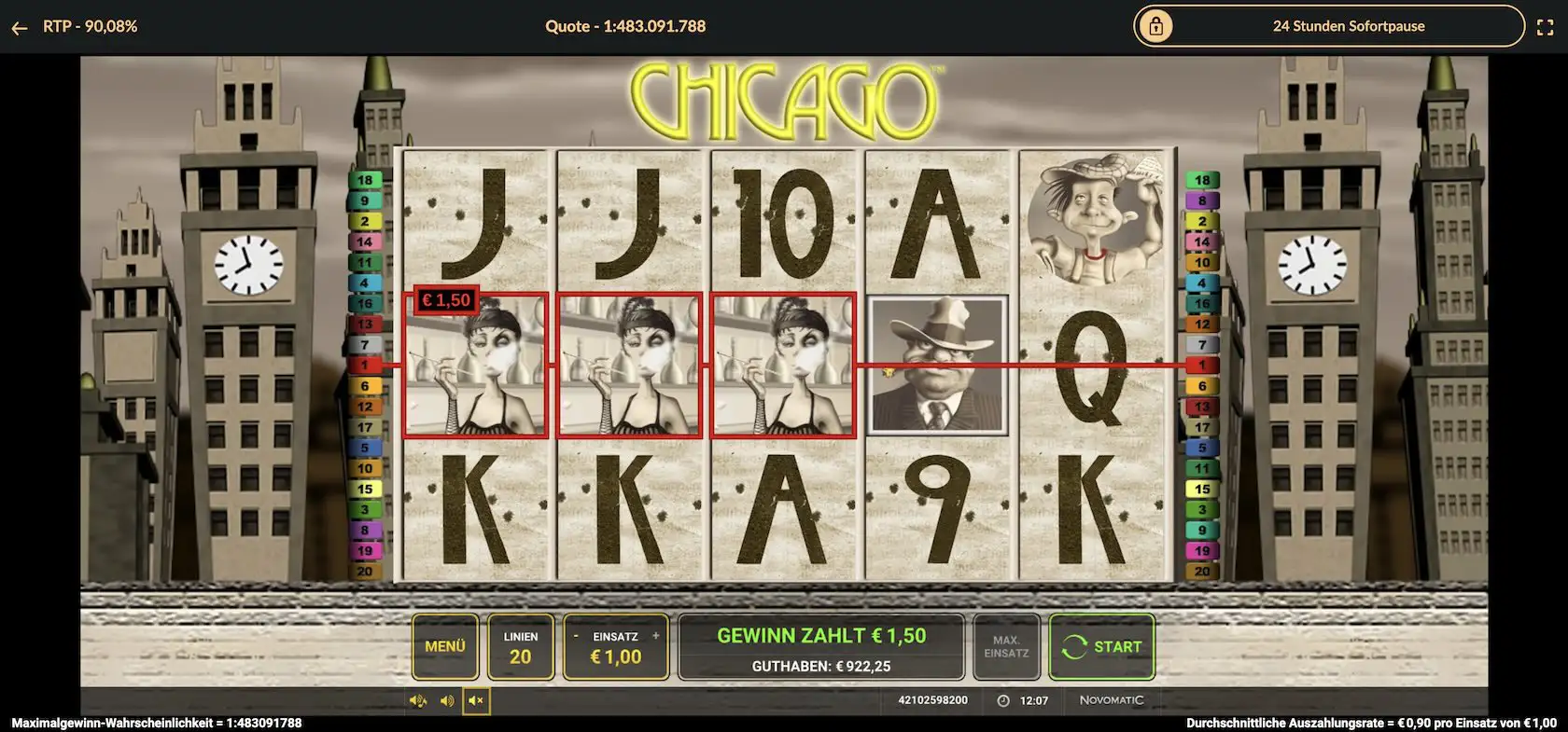 chicago-novoline-gewinn