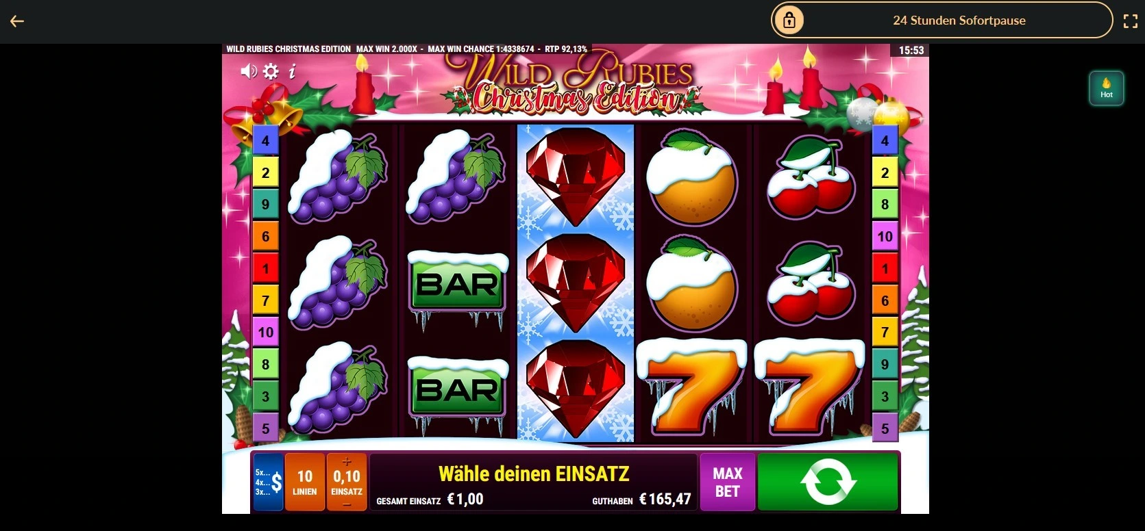 jpi wild rubies christmas edition