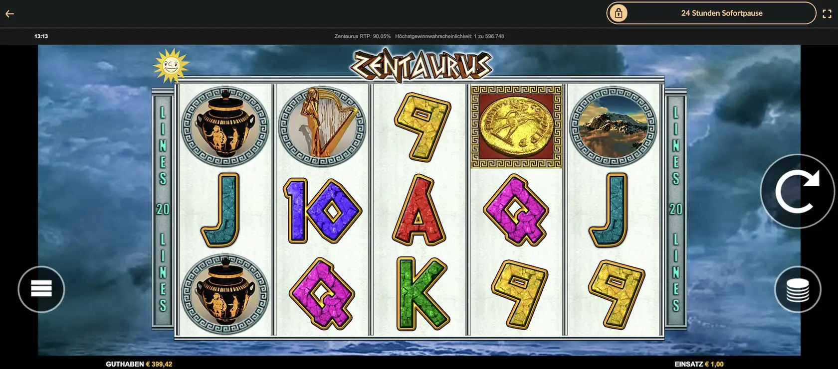 slot-gewinne-berechnen-zentaurus