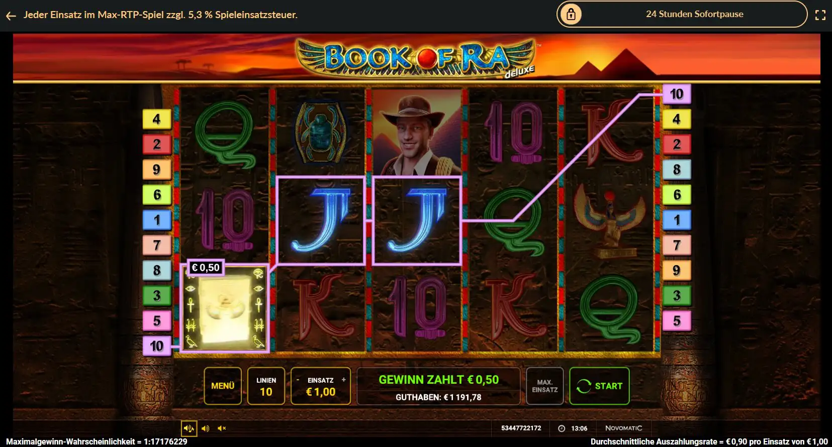 book-of-ra-deluxe-gewinn