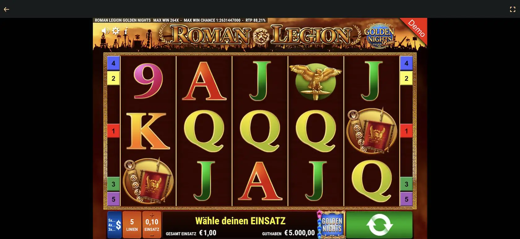 roman-legion-golden-nights-demo