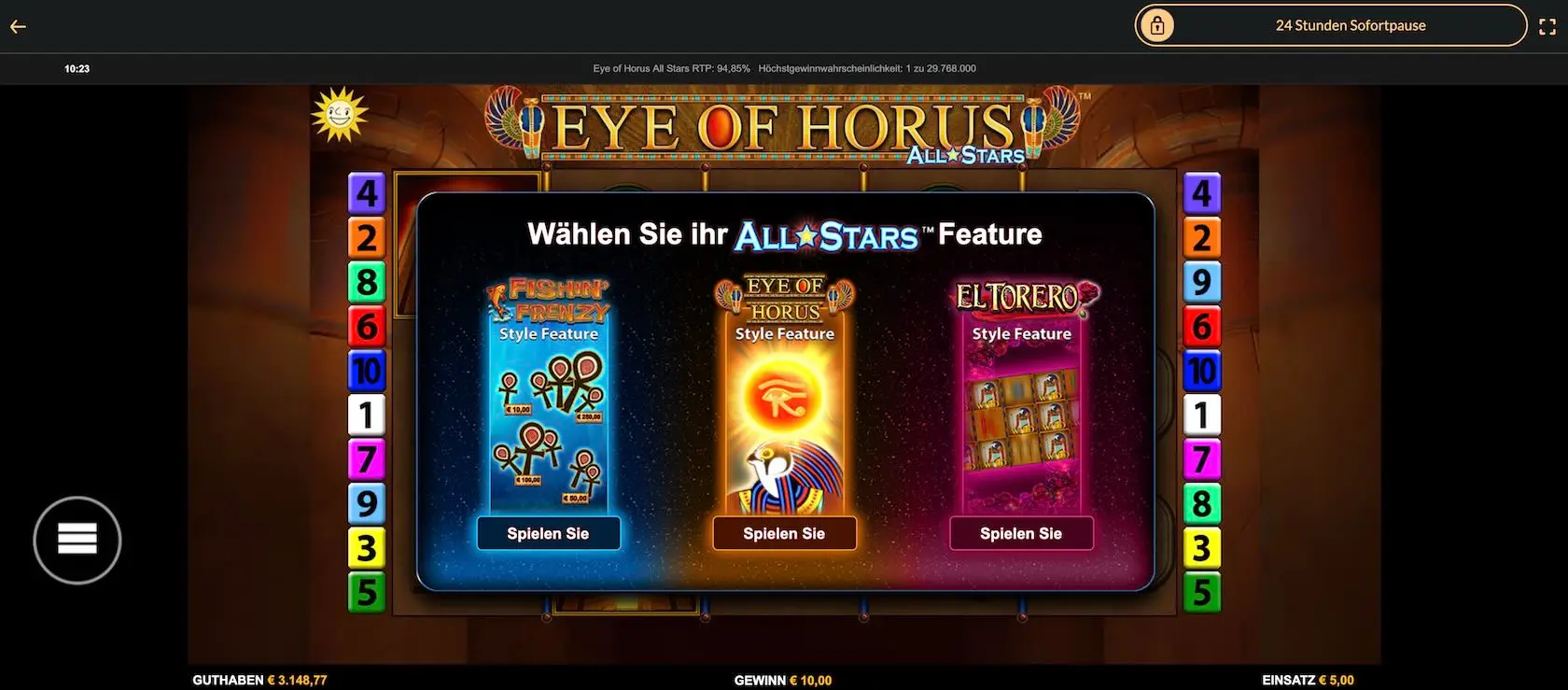 eye-of-horus-all-stars-freispiele