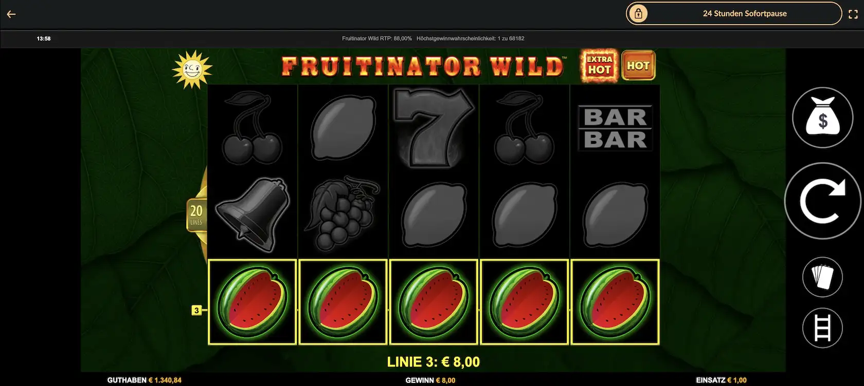 fruitinator-wild-echtgeld-gewinn