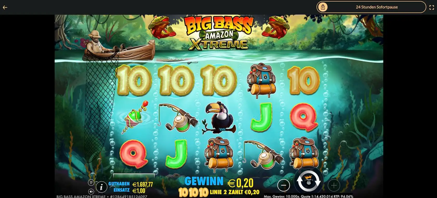 big-bass-amazon-xtreme-gewinn