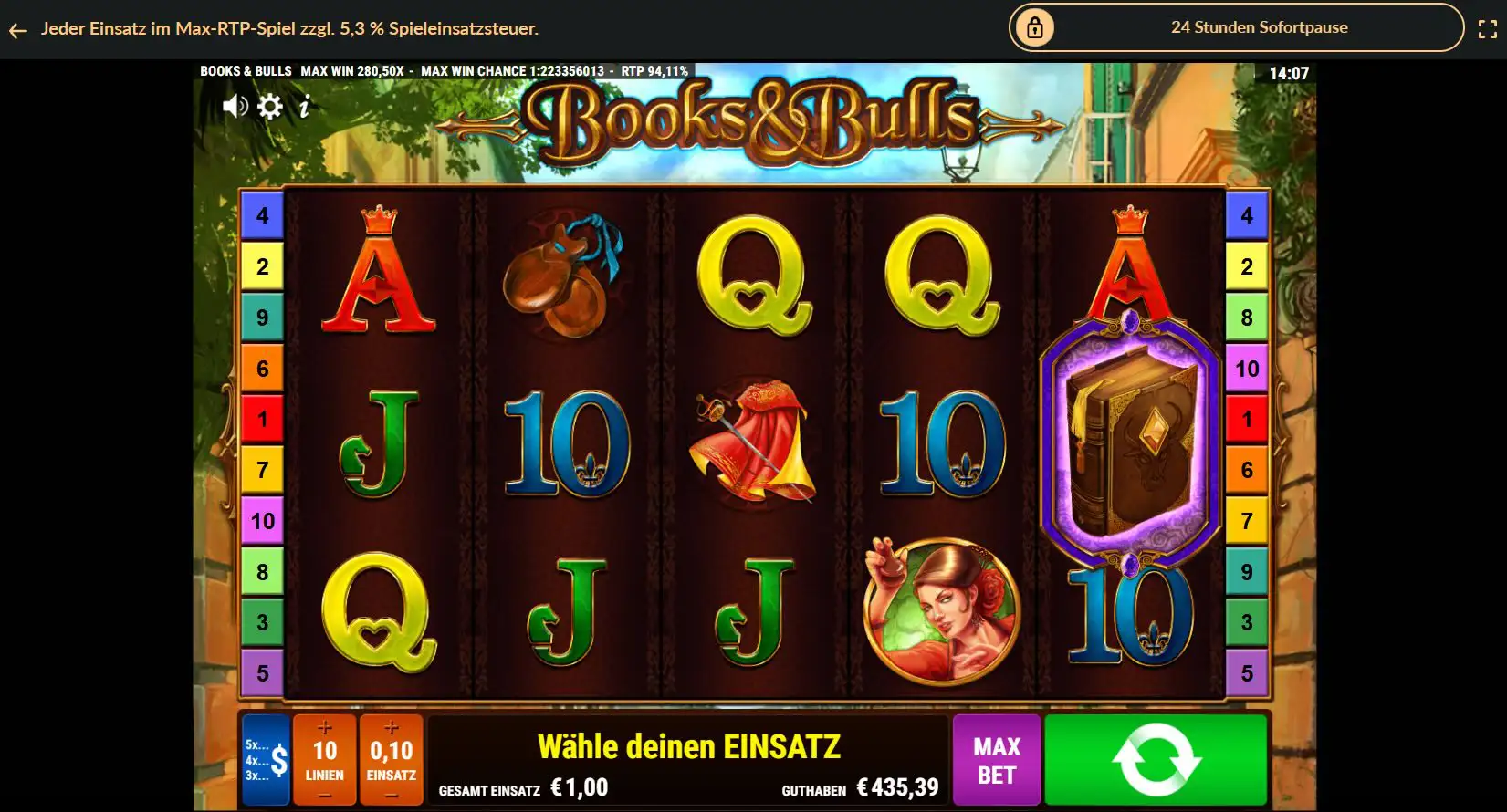 books-and-bulls-gamomat