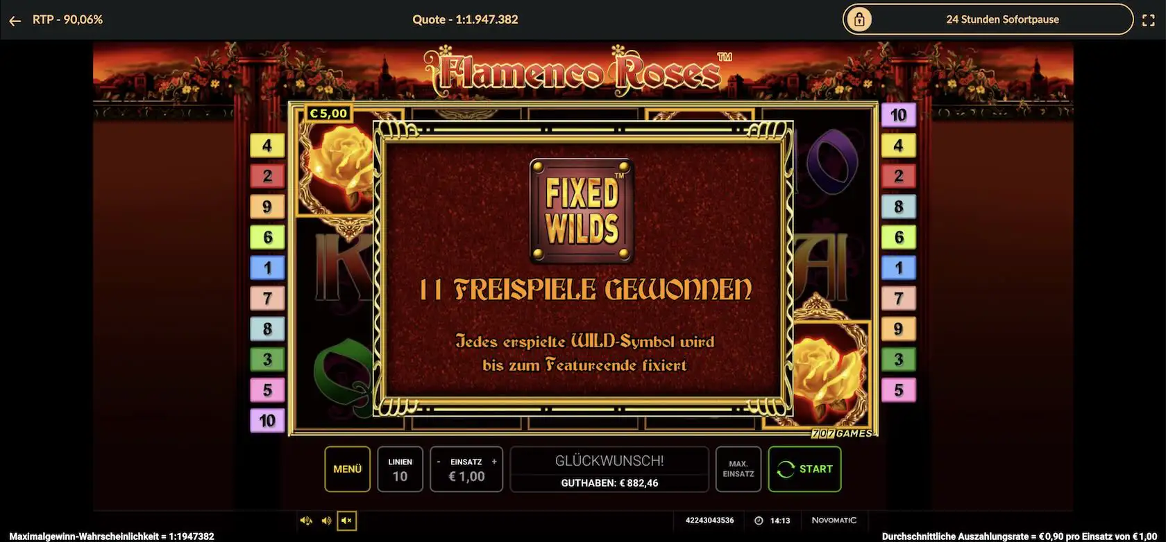 flamenco-roses-freespins