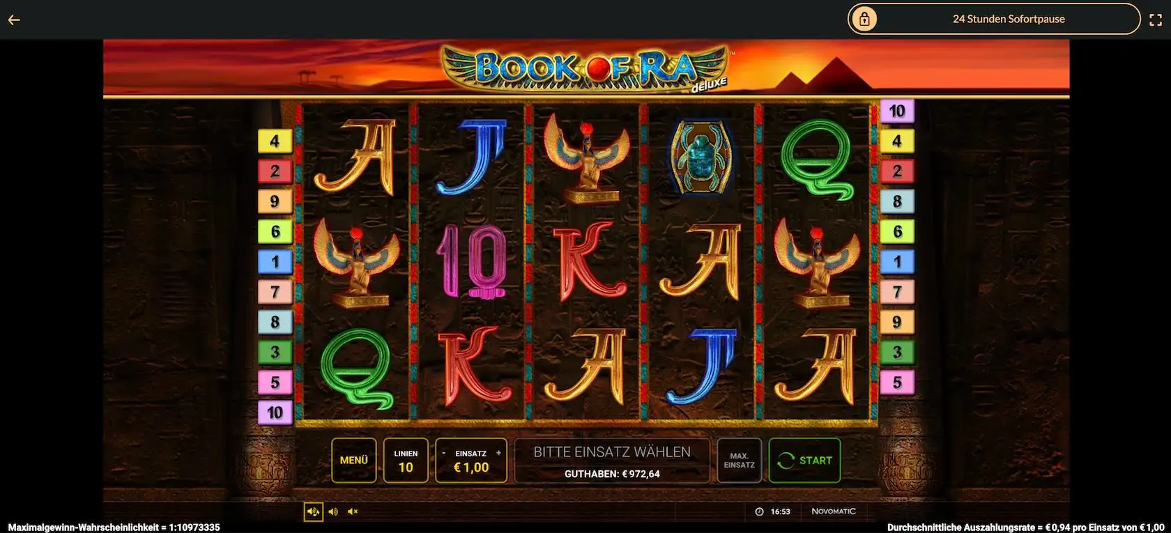 aegypten-slots-book-of-ra-deluxe