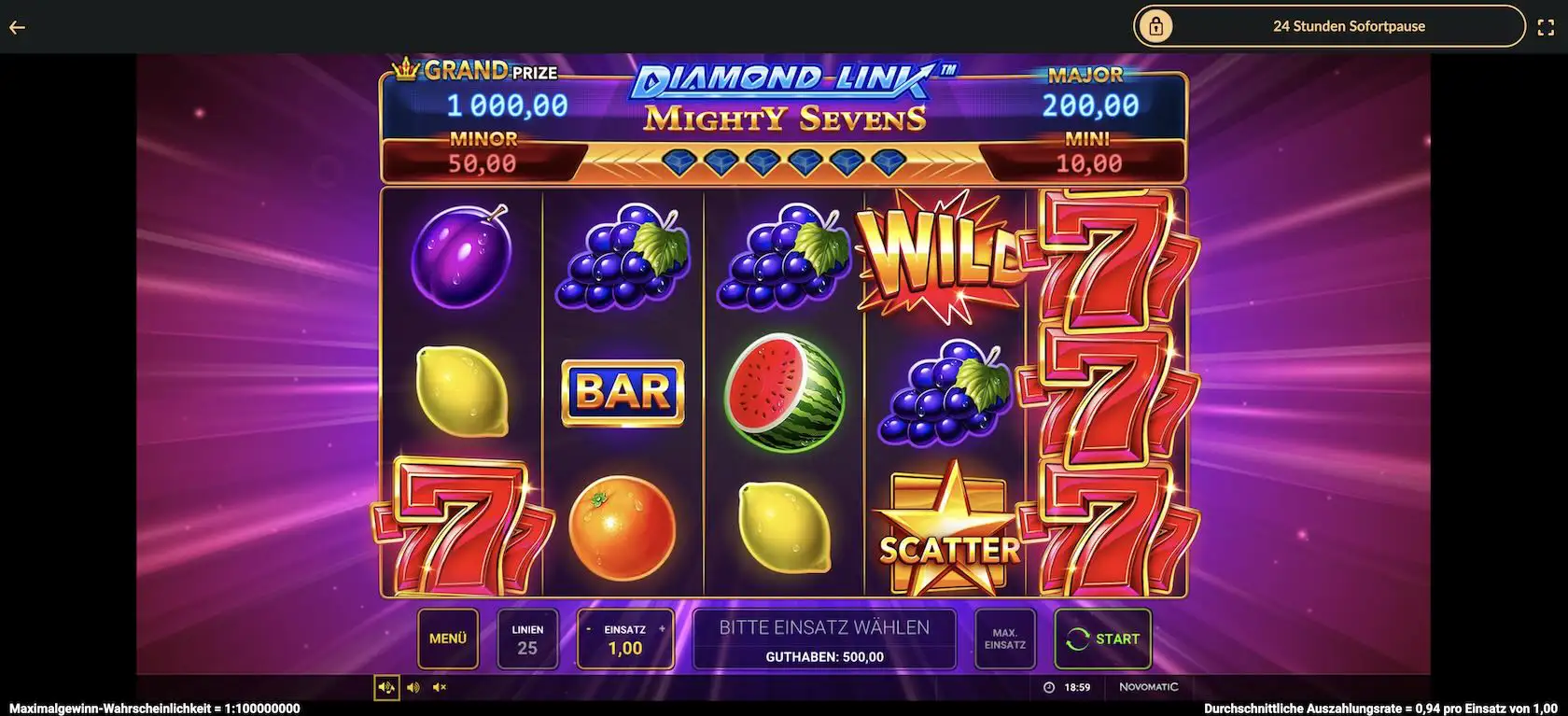 diamond-link-mighty-sevens-demo