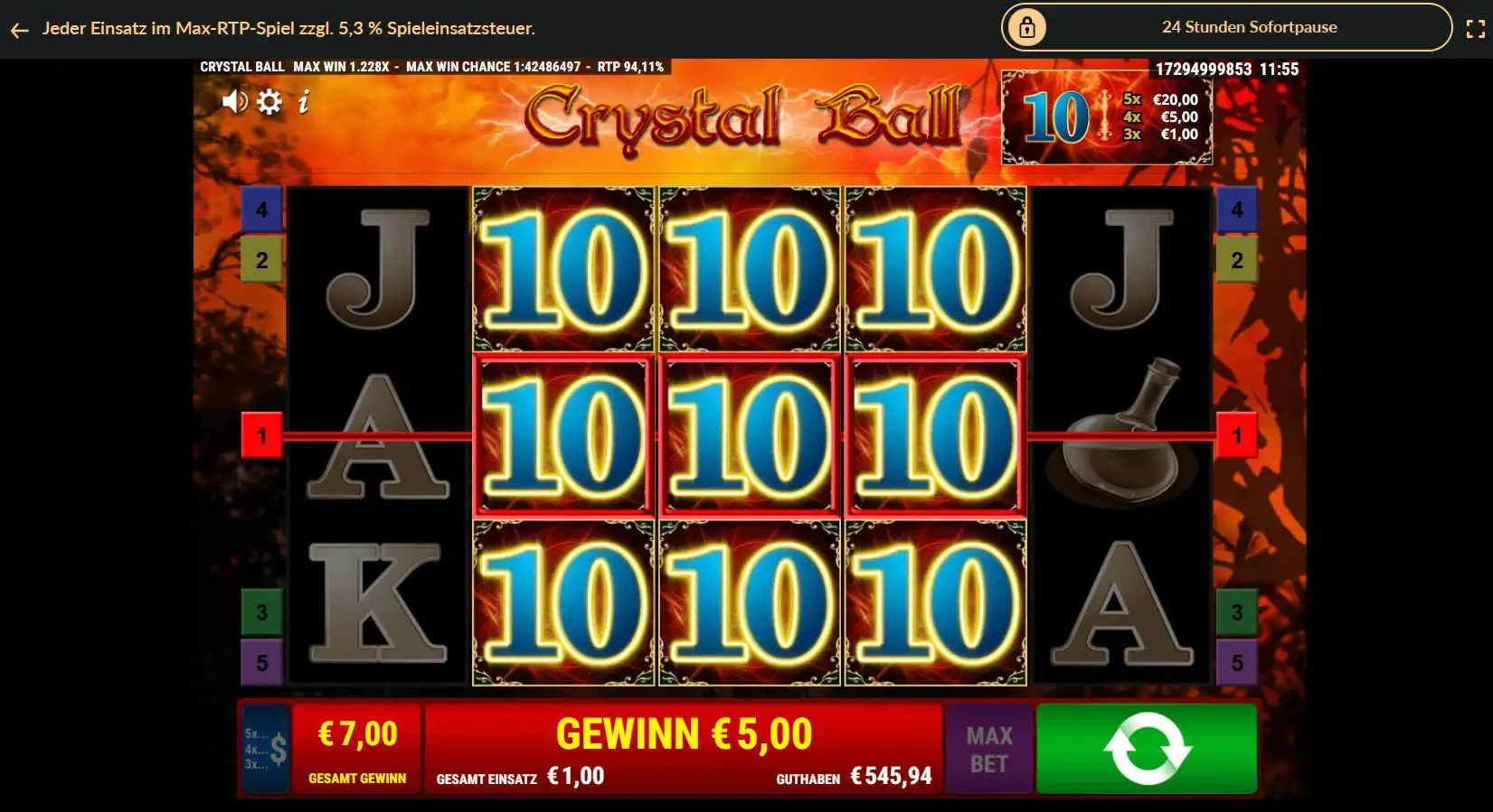 crystal-ball-spielautomat-freispiele