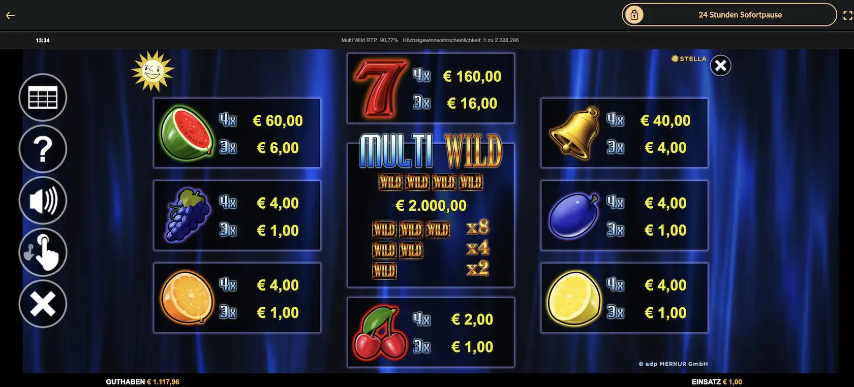 multi-wild-merkur-gewinntabelle